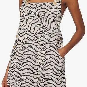 We Wore What Revolve Zebra Overalls